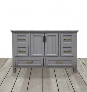 Bryson Grey Vanity & Top – Closeout