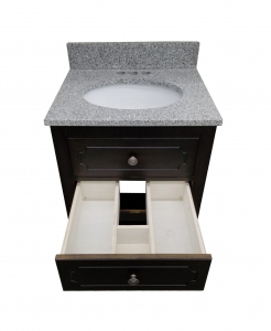 Burnished Walnut Vanity & Top Combo – Closeout