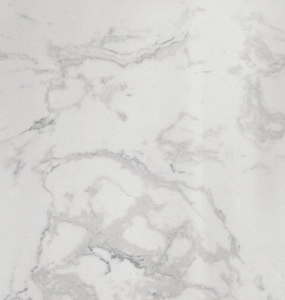Calcutta Blanc Crushed Marble Single Hole Vanity Top