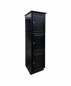 Carmel Dark Maple Linen Cabinet – Closeout