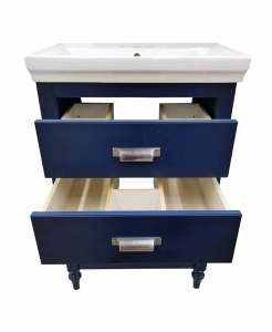 Cherie Royal Blue Vanity & Top – Closeout