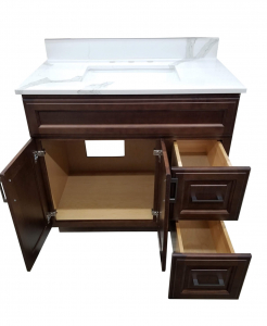 Chocolate Glazed Vanity – Closeout