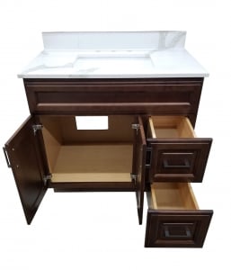 Chocolate Glazed Vanity – Closeout