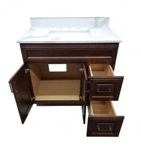 Chocolate Glazed Vanity – Closeout