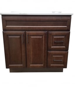 Chocolate Glazed Vanity – Closeout
