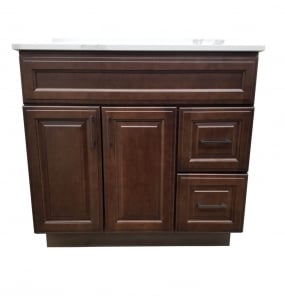 Chocolate Glazed Vanity – Closeout