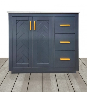 Classic Blue Vanity & Top