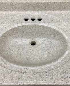 Contractor Latte Cultured Marble Vanity Top – Closeout