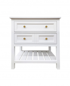 Corry White Vanity & Top Combo