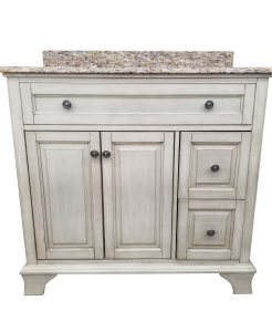 Corsicana Antique White Vanity – Closeout