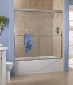 Cove 1/4″ Clear Glass Frameless Standard