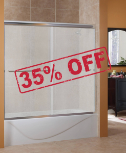 Cove 1/4″ Rain Glass Frameless Standard – Closeout
