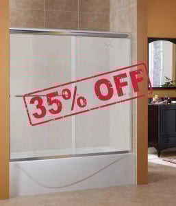 Cove 1/4″ Rain Glass Frameless Standard – Closeout