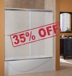 Cove 1/4″ Rain Glass Frameless Standard – Closeout
