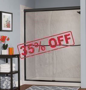 Cove 1/4″ Frameless ‘S’ Cut Design – Closeout