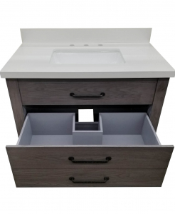 Crestline Grey Vanity – Closeout