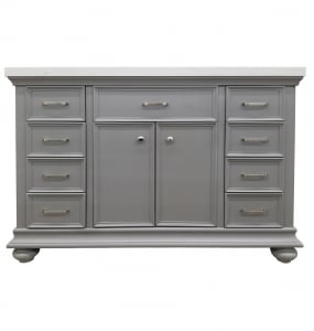 Daphne Grey Vanity & Top Combo – Closeout