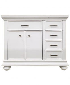 Daphne White Vanity & Top – Closeout