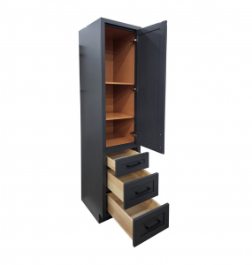 Davola Iron Shaker Linen Cabinet