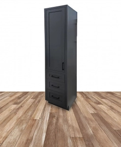 Davola Iron Shaker Linen Cabinet