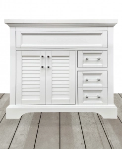 Denver White Vanity  – Closeout