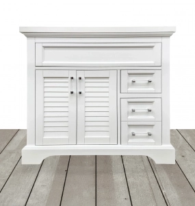 Denver White Vanity  – Closeout