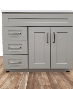 Jamestown Limestone Deluxe Vanity – Closeout