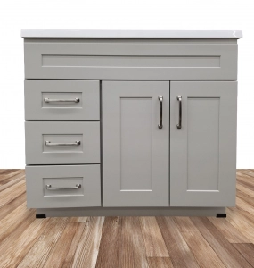 Jamestown Limestone Deluxe Vanity – Closeout