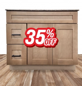 Odessa Natural Vanity – CLOSEOUT