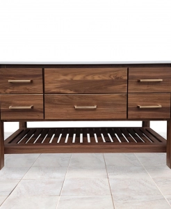 Interlude Walnut Natural Vanity (25% Off!)