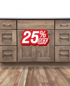Osage Birch Driftwood Vanity (25% Off!)