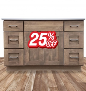 Osage Birch Driftwood Vanity (25% Off!)