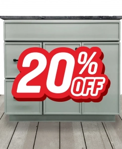 Echo Light Green Vanity – Closeout