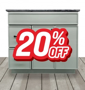 Echo Light Green Vanity – Closeout
