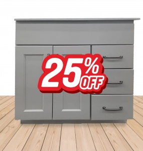 Rentown Limestone Vanity – Closeout  (25% Off!)