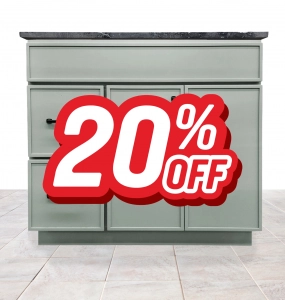 Echo Light Green Vanity – Closeout