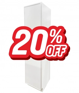 Echo White Linen Cabinet – Closeout