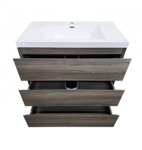 Edison Maple Grey Vanity & Top – Closeout