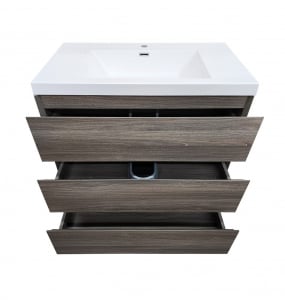 Edison Maple Grey Vanity & Top – Closeout