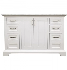 Iconic White Vanity & Top Combo  – Closeout