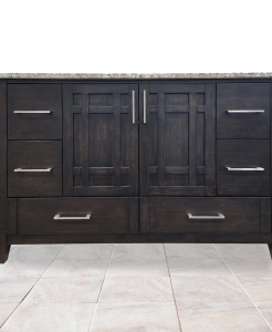 Espresso Bamboo Vanity  – Closeout