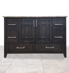 Espresso Bamboo Vanity  – Closeout