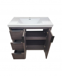Evana Leached Oak Vanity & Top Combo – Closeout
