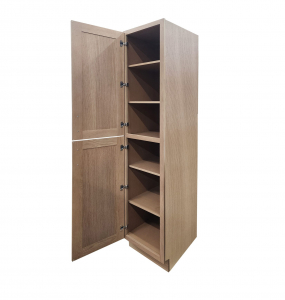 Evermore Shaker Oak Linen Cabinet