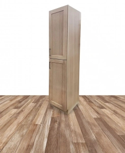 Evermore Shaker Oak Linen Cabinet