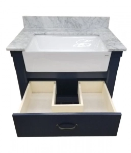 Farmington Blue Vanity & Top  – Closeout
