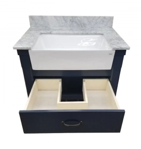 Farmington Blue Vanity & Top  – Closeout