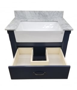 Farmington Blue Vanity & Top