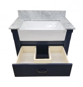 Farmington Blue Vanity & Top – Closeout