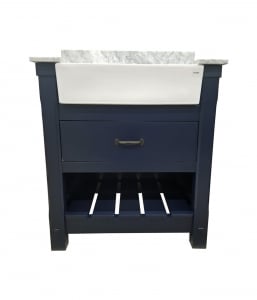Farmington Blue Vanity & Top